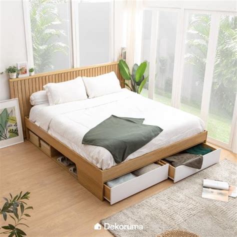 Promo Dekoruma KATO Dipan Tempat Tidur ukuran King 180 - Warna Cicil 0% ...