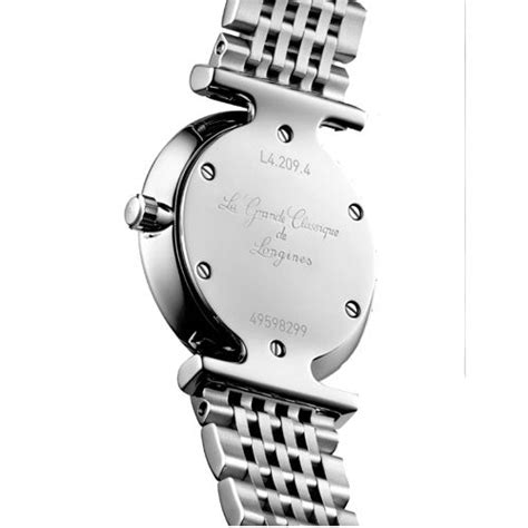 Longines La Grande Classique De Black lacquered dial Women 24mm