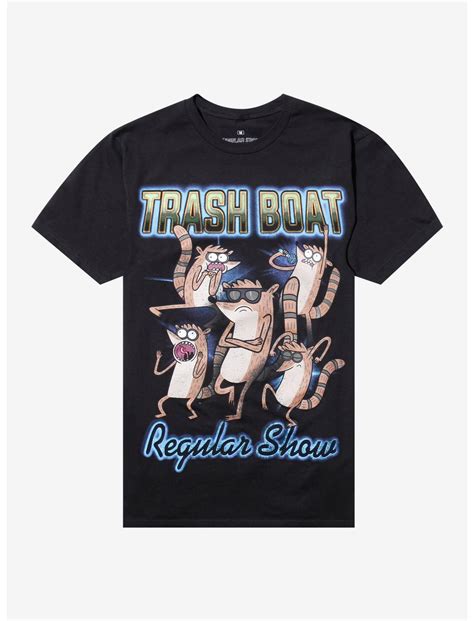 Regular Show Trash Boat Rigby T-Shirt | Hot Topic