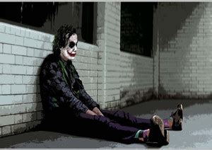 Posterhouzz Sad Joker Paper Print - Movies posters in India - Buy art ...