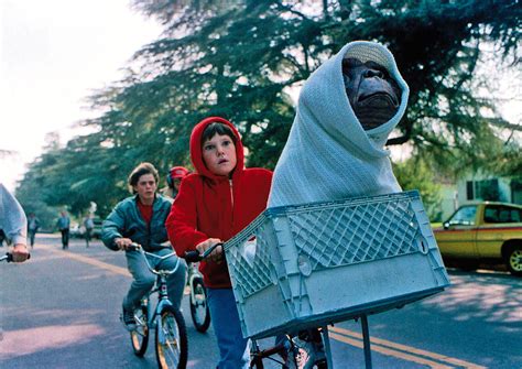E.T. the Extra-Terrestrial Bike Chase Scene Poster - Hokey Cokey