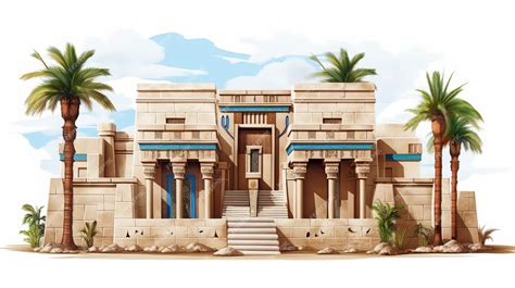 Premium Photo | Ancient Egyptian House Exploring the Architectural ...