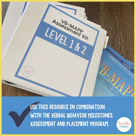 VB-MAPP Assessment Kit – The Autism Helper