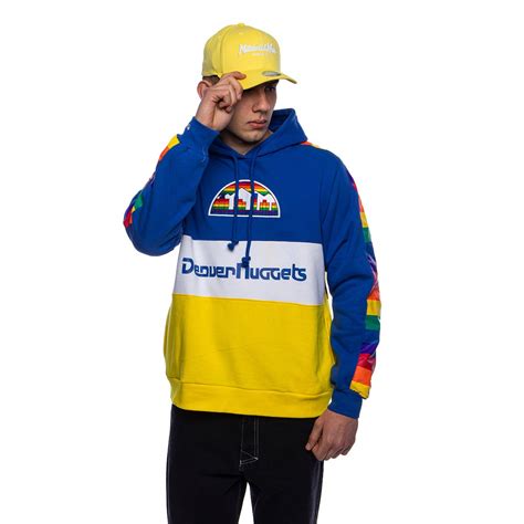 Mitchell & Ness sweatshirt Denver Nuggets royal Leading Scorer Fleece ...