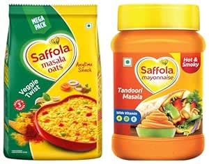 Saffola Masala Oats | Tasty Evening Snack| Healthy Snack| Veggie Twist ...