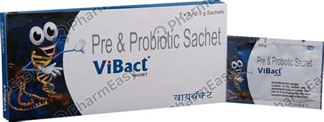 Vibact 50 M Oral Powder (0.5): Uses, Side Effects, Price & Dosage ...