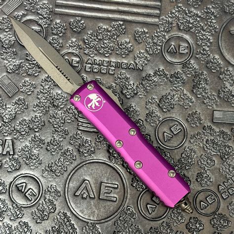 Microtech UTX-85 D/E Violet Apocalyptic Standard 232-10APVI | American ...