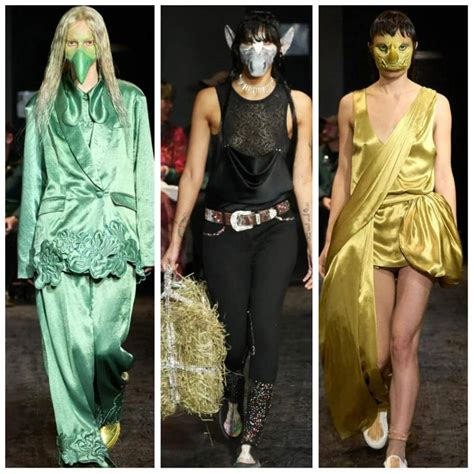 Animal prosthetic was the eye-grabbing aspect of Collina Strada's ...