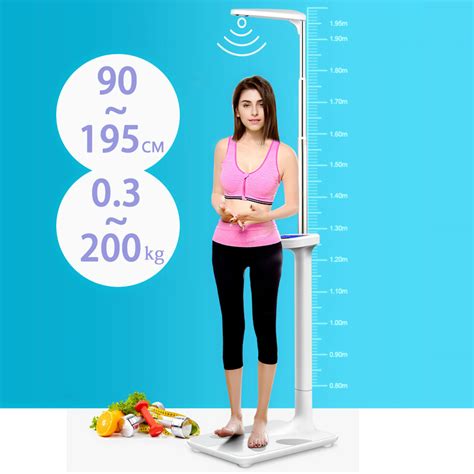Foldable Ultrasonic Height Weighting Scale India | Ubuy