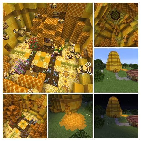 Redesign of my giant beehive now with honeycomb and honey bottle auto ...