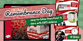 We Will Remember Them - Remembrance KS1 Information PowerPoint
