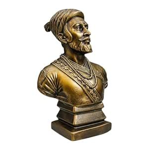 Buy DYNAMIC CREATIONS Chhatrapati Shivaji Maharaj Resin Idol ...