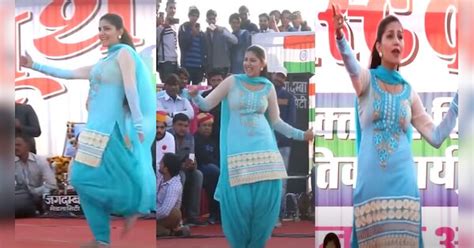 trending sapna choudhary haryanvi dance on husn wali bandook video ...