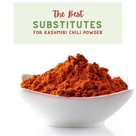 Kashmiri Chili Powder Substitute - Piping Pot Curry