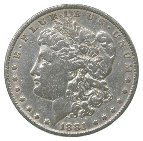 Early - 1881 Morgan Silver Dollar - 90% US Coin | Property Room