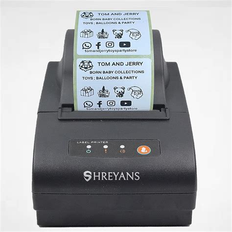 SHREYANS 58mm (2inch) Thermal Label + Receipt Printer can Printer ...