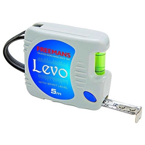 Freemans Levo Steel Measuring Tape 5 Meter X 16 Mm With Level Measuring ...