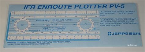 Jeppesen IFR Enroute Plotter AM524409 : Amazon.in: Electronics