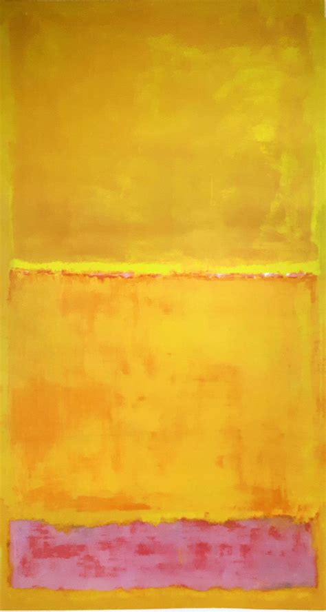 Yellow - Mark Rothko Color Field Painting - Posters by Mark Rothko ...