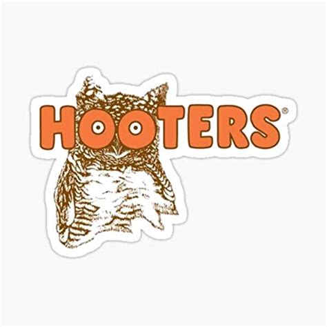Buy Hooters Restaurant Logo Sticker - Sticker Graphic - Auto, Wall ...