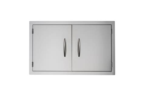 STAINLESS STEEL OUTDOOR KITCHEN DOUBLE ACCESS DOORS - Jackson Grills