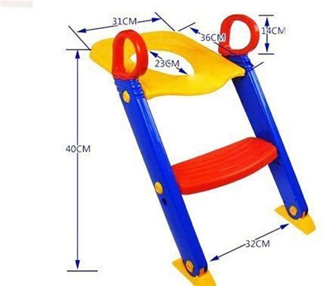 UPSCALE TRADERS Baby Potty Seat with Safe Handrails and Non-Slip Step ...