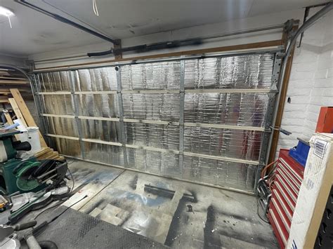 How I Insulated My Garage Door — the Awesome Orange