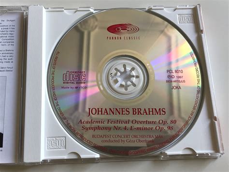 Johannes Brahms - Academic Festival Overture Op. 80, Symphony Nr. 4 E ...