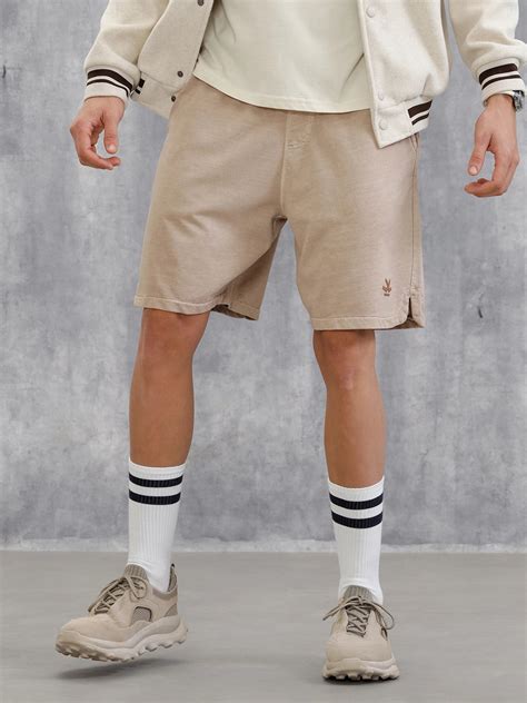 Solid Loose Fit Shorts | Brown – Wrogn