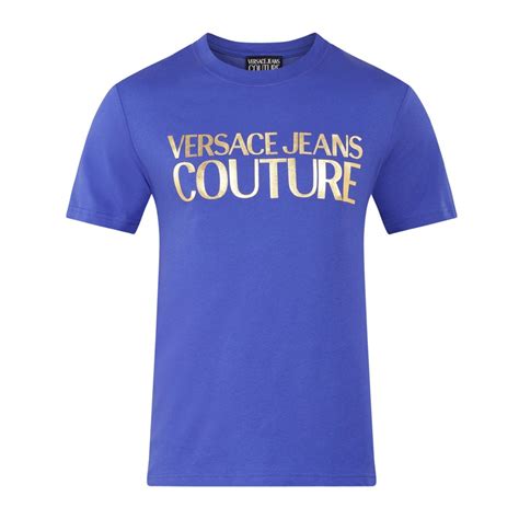 Buy Men Blue Shiny VJC Print T-shirt Online at The Collective - 973996