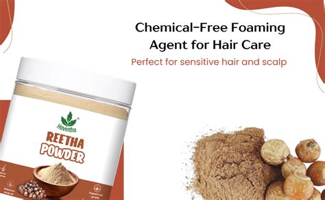 Buy Havintha Natural Reetha Powder/Aritha Soap Nut Powder for Hair Wash ...