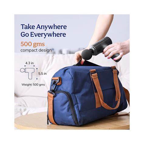 Caresmith Charge Go Massage Gun - Cureka - Online Health Care Products Shop