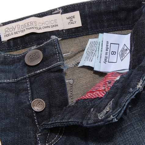 1446W jeans bimbo ROY ROGER'S blue denim pant trouser kid boy