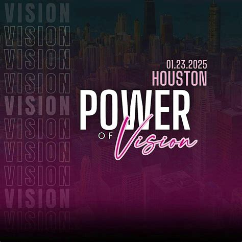 2025 Power of Vision - Ladies Night Out HTX Vision Board Party, Pur ...