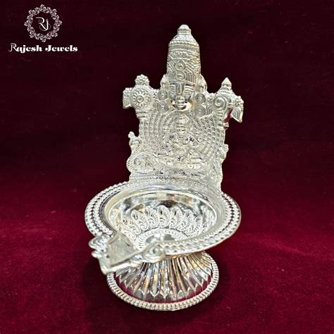 Lord Balaji & Lakshmi Lamp – Rajesh Jewels