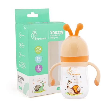Buy R for Rabbit Snozzy Baby Spout Sippy Cup Bottle 240 ML Soft Silicon ...
