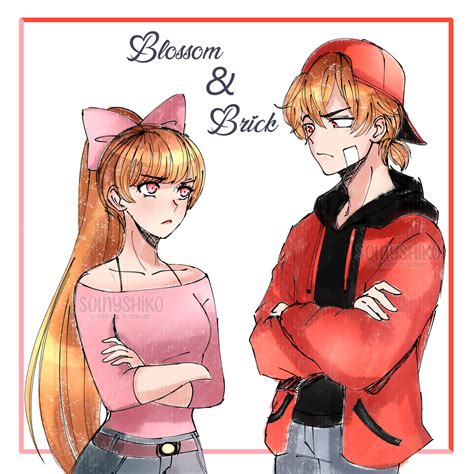 Blossom X Brick by Solnyshiko on DeviantArt