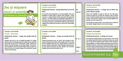 Joc și mișcare | Idei de activități | Twinkl România