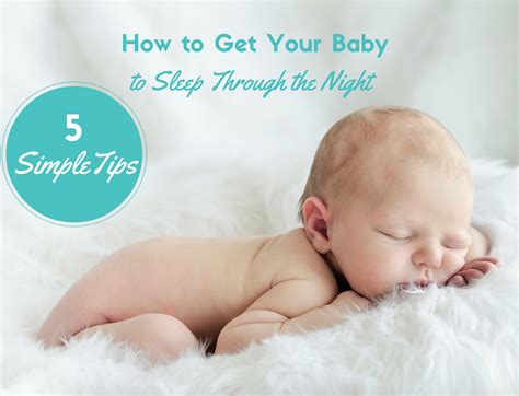 How to Get Baby to Sleep Through the Night - Sleep Baby Sleep