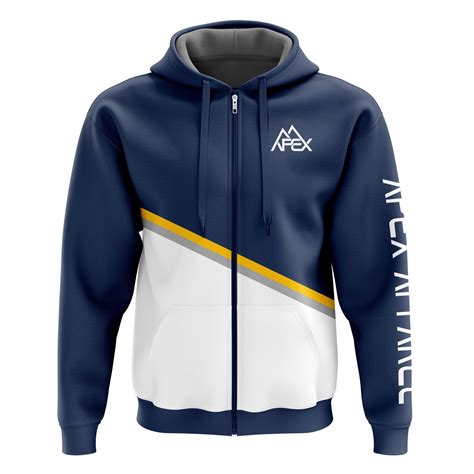 Custom Zip Hoodie Motion - Custom Zip Up Hoodies – Apex Custom Apparel