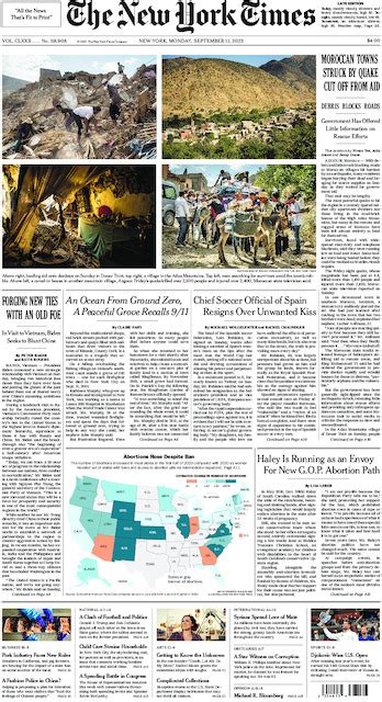 Contact Us - The New York Times International Print Edition