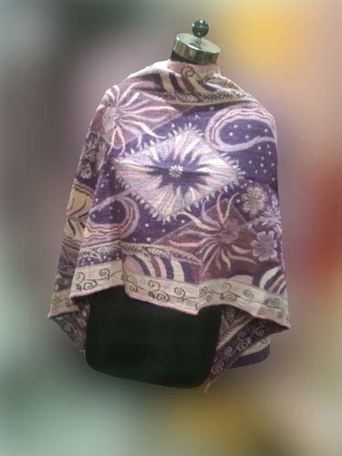 Woollen Purple Stole | Ethnic Oyster