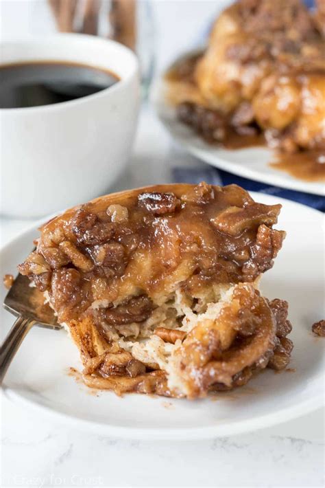 Easy Caramel Pecan Rolls - Crazy for Crust