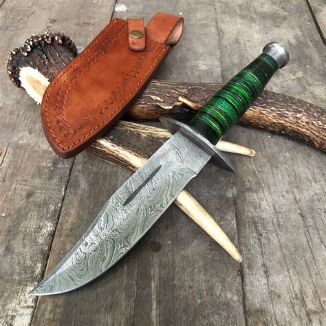 Fixed Blade Damascus Knives at Emily Armytage blog