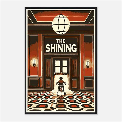 The Shining Movie Poster, Vintage Movie Poster, Horror Movie Poster 2 ...