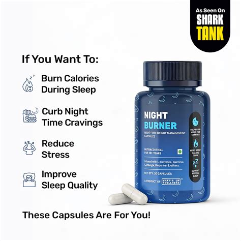 Night Burner Capsules – What's Up Wellness