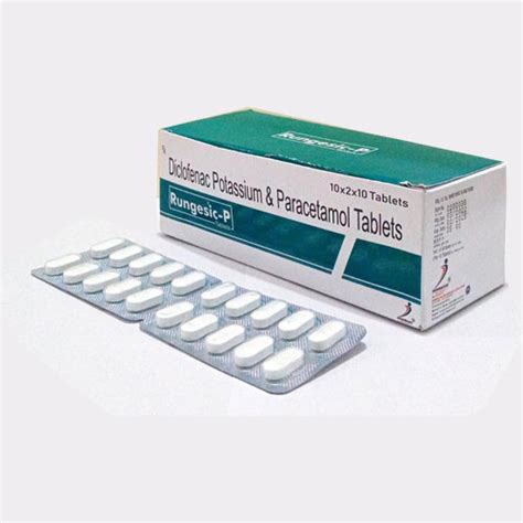 RUNGESIC-P Tablets Indoscot Healthcare Pvt. Ltd.
