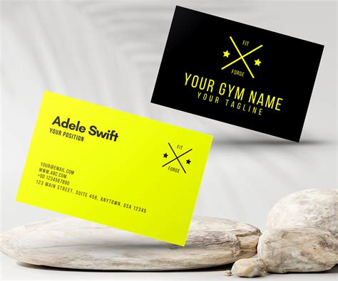 Personal Trainer Business Cards 的图像结果