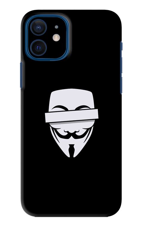 Anonymous Face iPhone 12 Back Skin Wrap | Only Rs.149 – SkinLelo