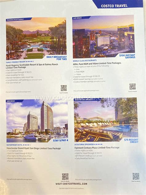Costco Travel Package Deals January 2023 | CostContessa